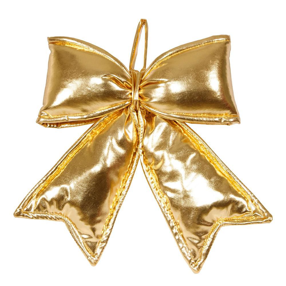 FIOCCO METALLIZZATO 30 CM H.35 CM ORO