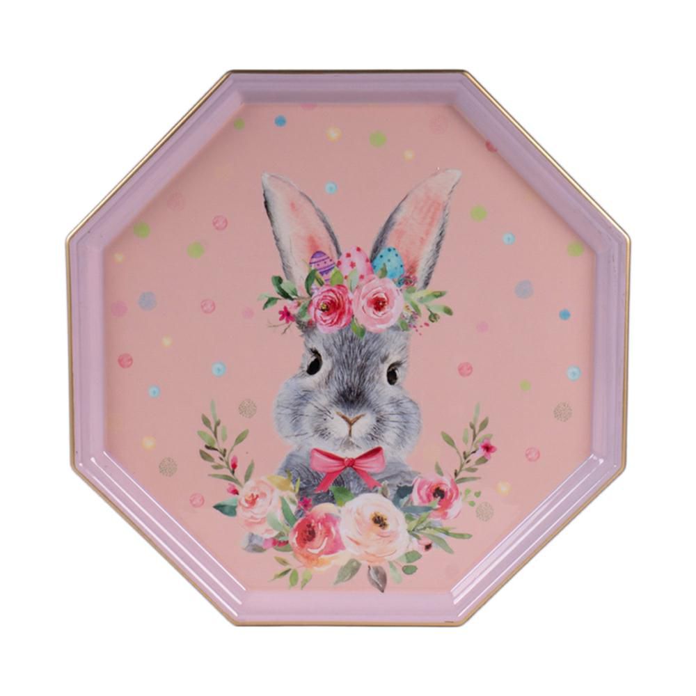 SOTTOPIATTO POLY -CONIGLIO- DM.34 CM ROSA