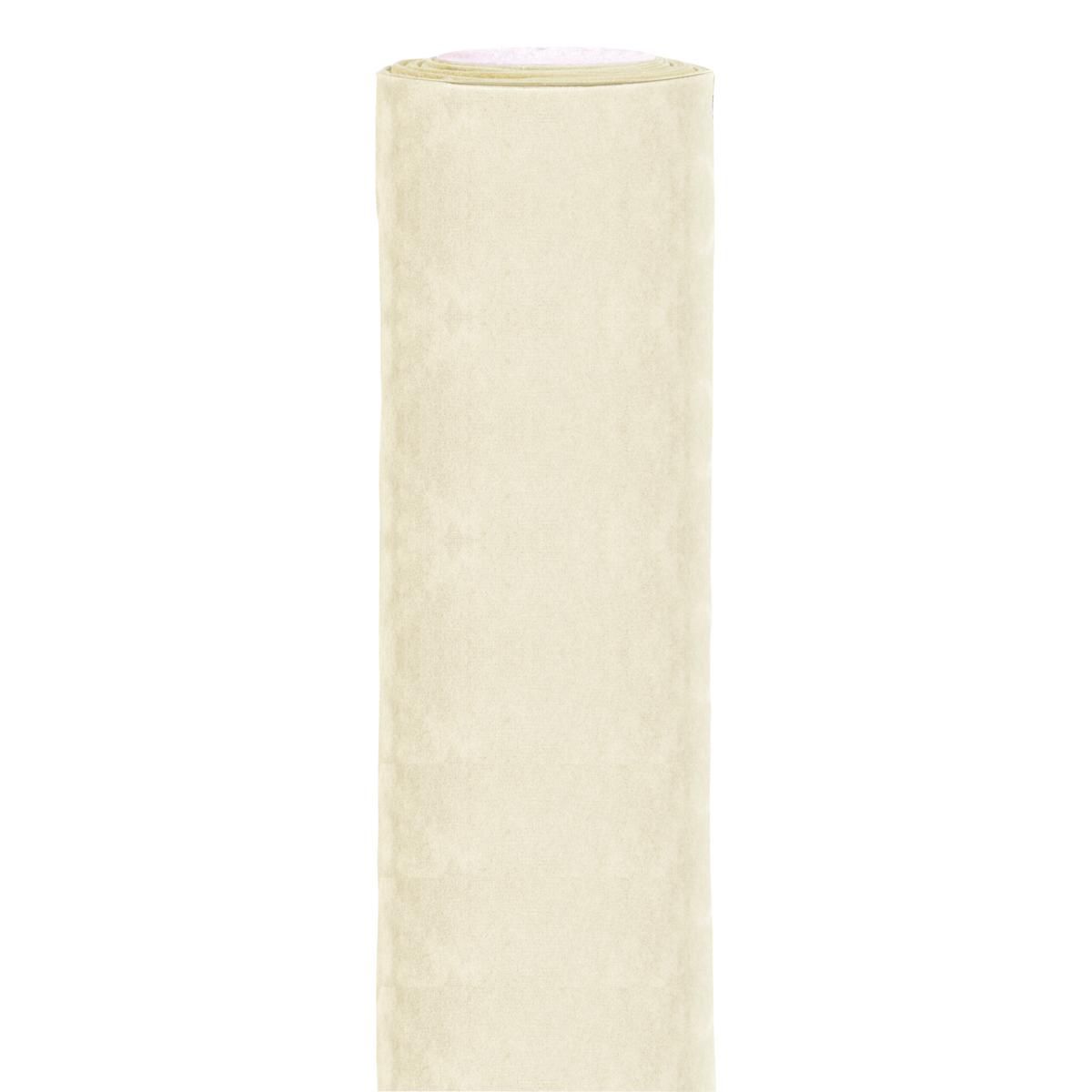 RUNNER DOPPIO VELLUTO CM 30X3 MT PANNA