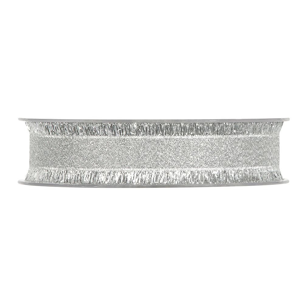 NASTRO LUREX -NEW ORLEANS- 25MM 15MT ARGENTO