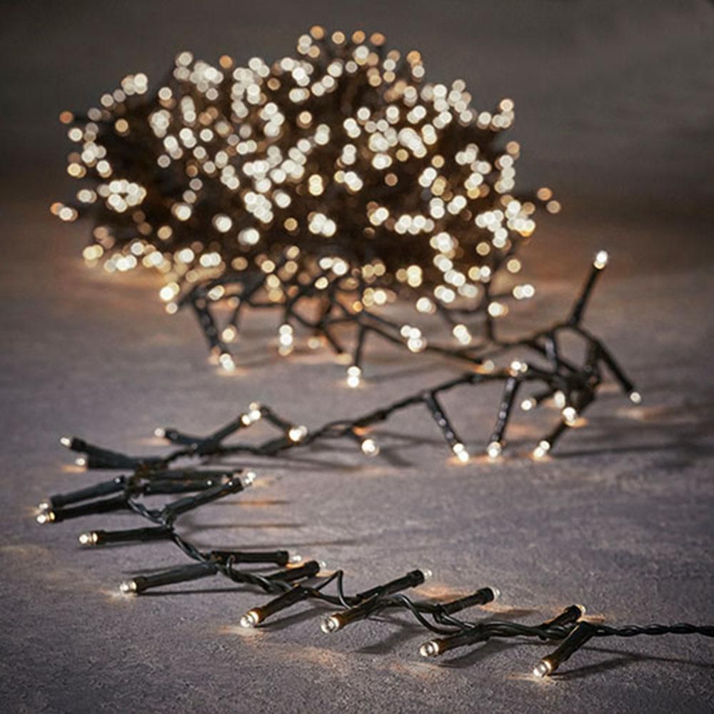 FILO 100 MICROLED 2MT. L.CALDA BATTERIA ESTERNO