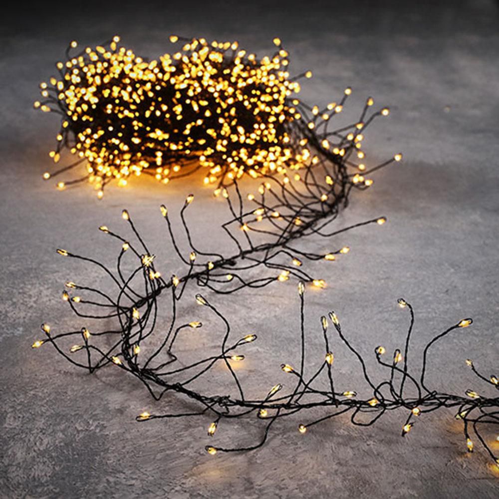 FILO 1440 MICROLED CLUSTER 9MT L.CALDA/F.NERO ESTERNO