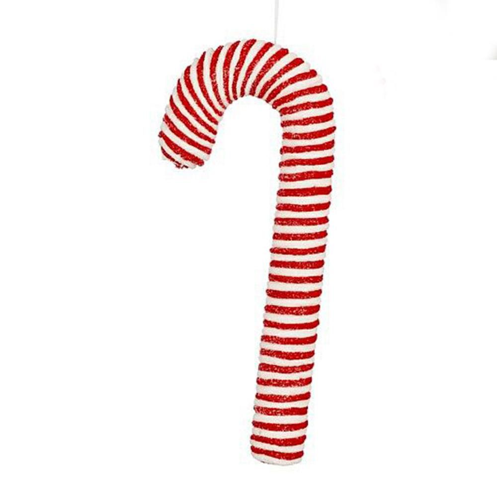 CANDY STICK POLY 16X5,5CM H.41 CM ROSSO/BIANCO