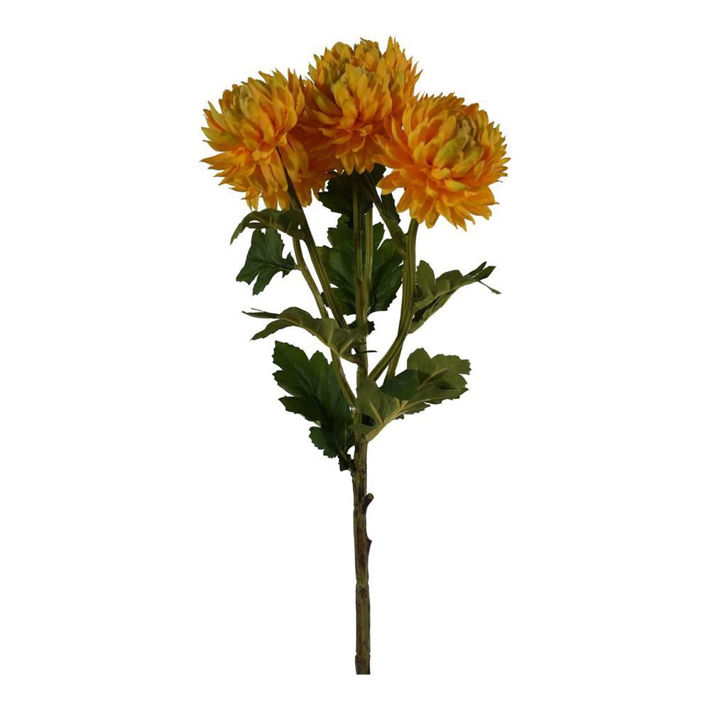 CRISANTEMI BOUQUET 6F. CM.60 GIALLO