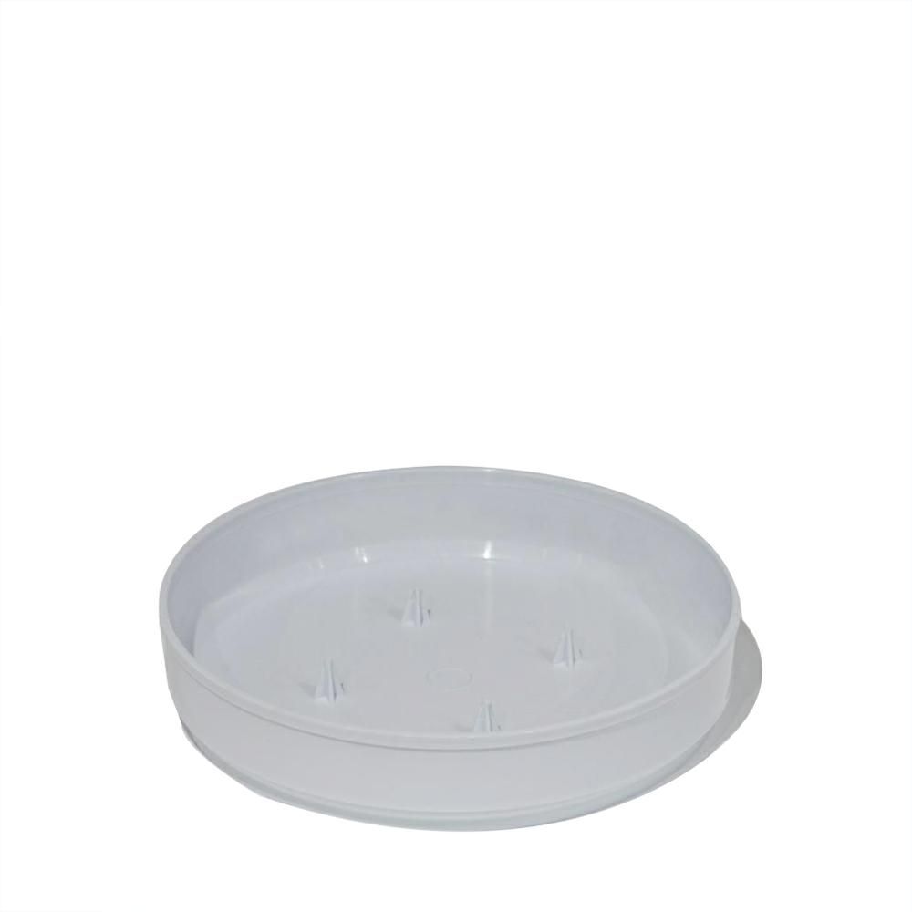 CIOTOLA PLASTICA OLYMPIA C/FSP.D.20 CM H.4 CM CONF.PZ.13 BIANCO