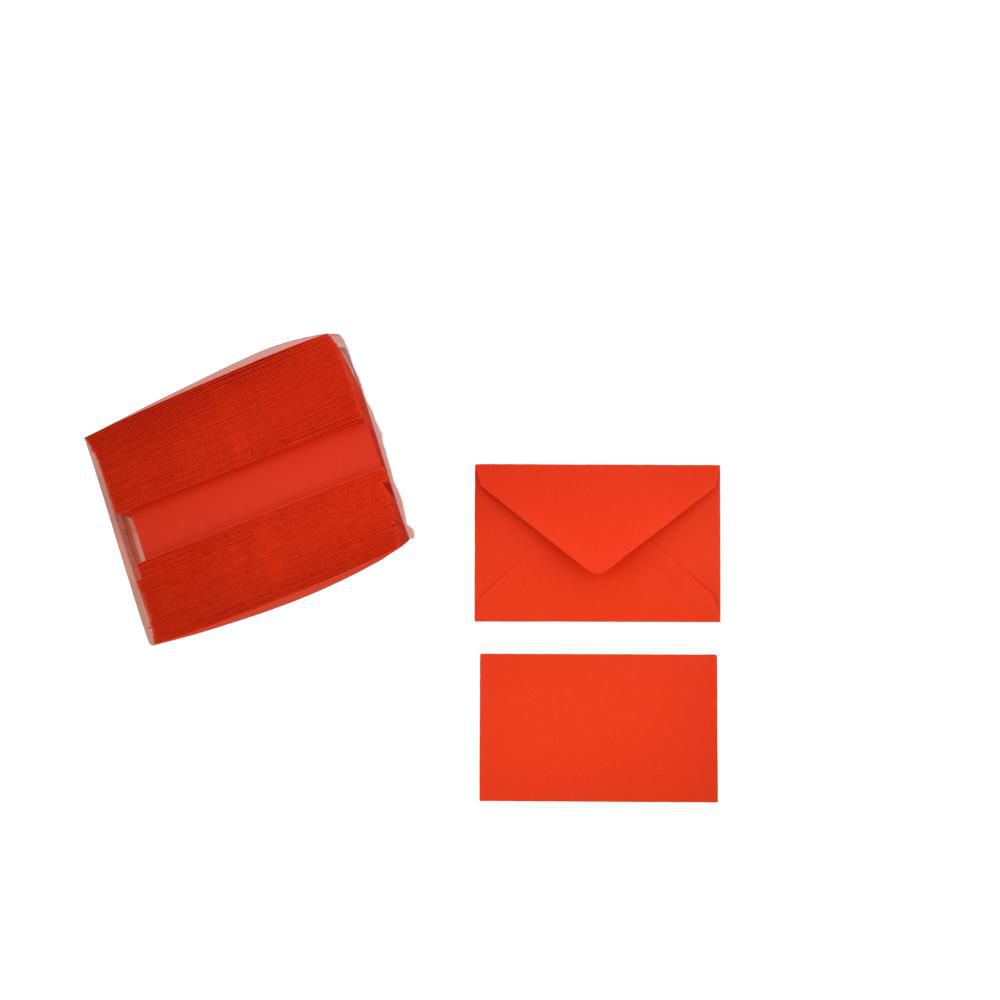 BIGLIETTI “FANTASIA” CONF.100 FOGLI+100 BUSTE FT.4 ROSSO