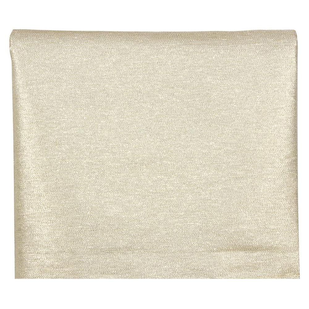 TOVAGLIA POLIESTERE -CHRISTMAS CLOTH- CM140X3MT CHAMPAGNE