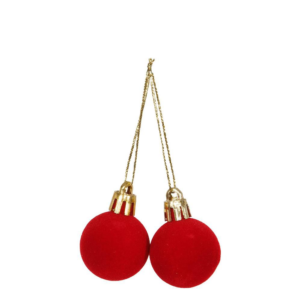 SCATOLA DA 12 SET DI 8 SFERE LEGNO MM.30 ROSSO SCATOLA DA 12 SET DI 8 SFERE LEGNO MM.30 ROSSO