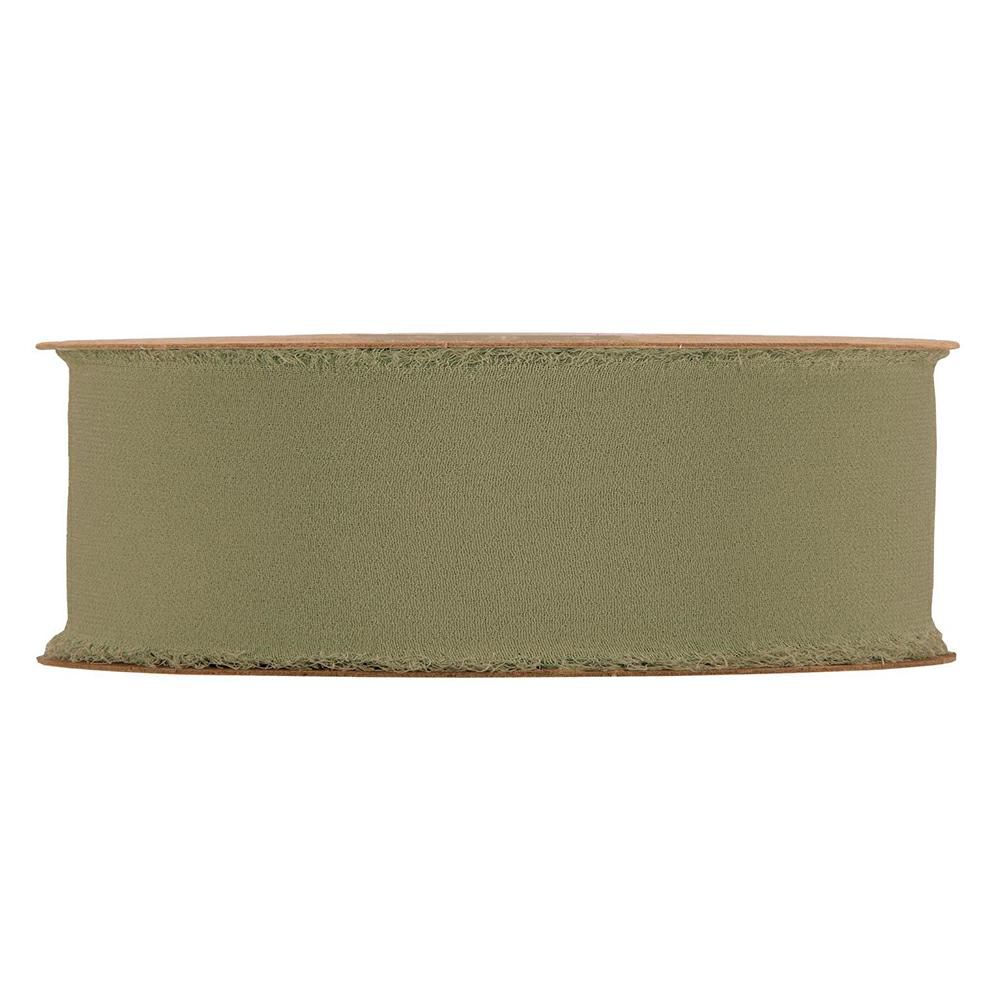 NASTRO ORGANZA 30MM 10MT VERDE SCURO