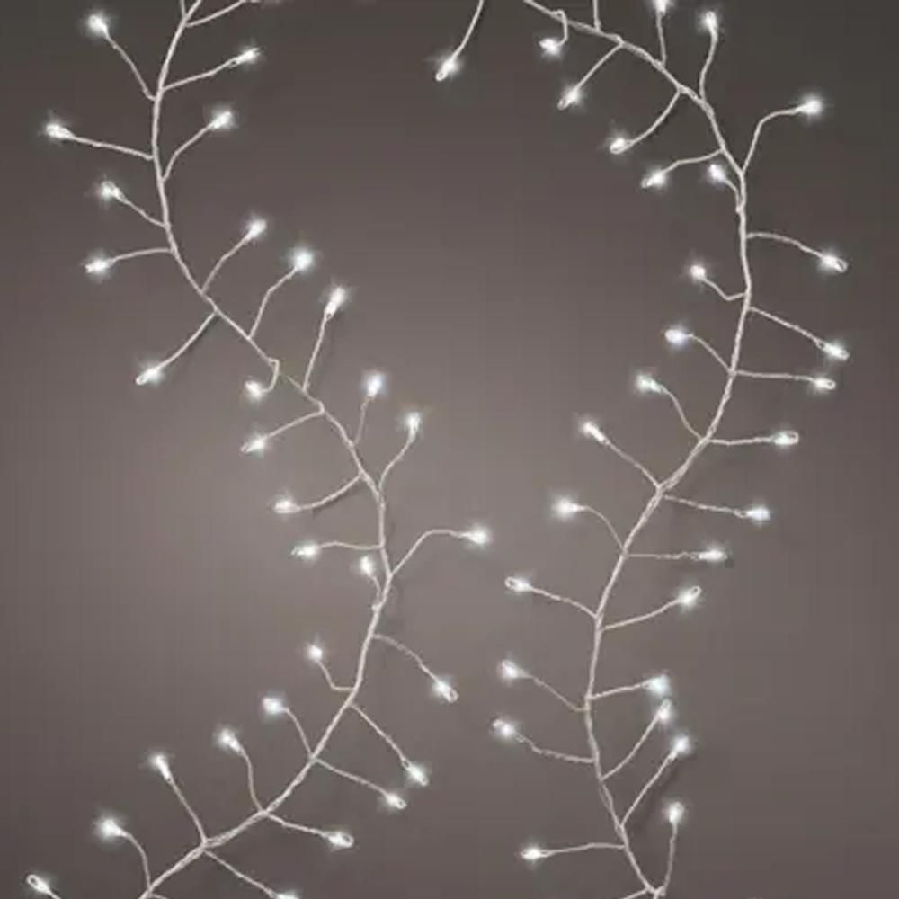 FILO 960 MICROLED 12MT.L.FREDDA/F.ARGENTO BATTERIA ESTERNO