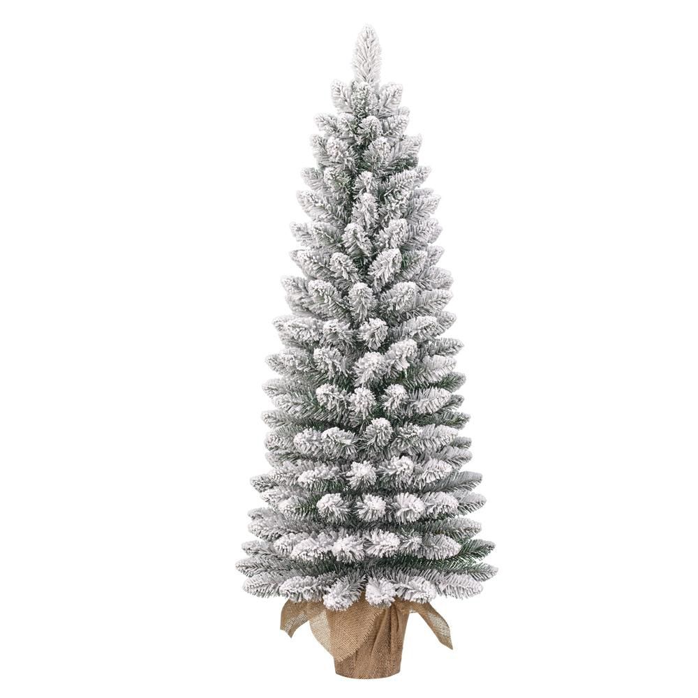 ALBERO NATALE C/SACCO JUTA D.41 H.90 TIPS 108 -GERLOS- INNEVATO