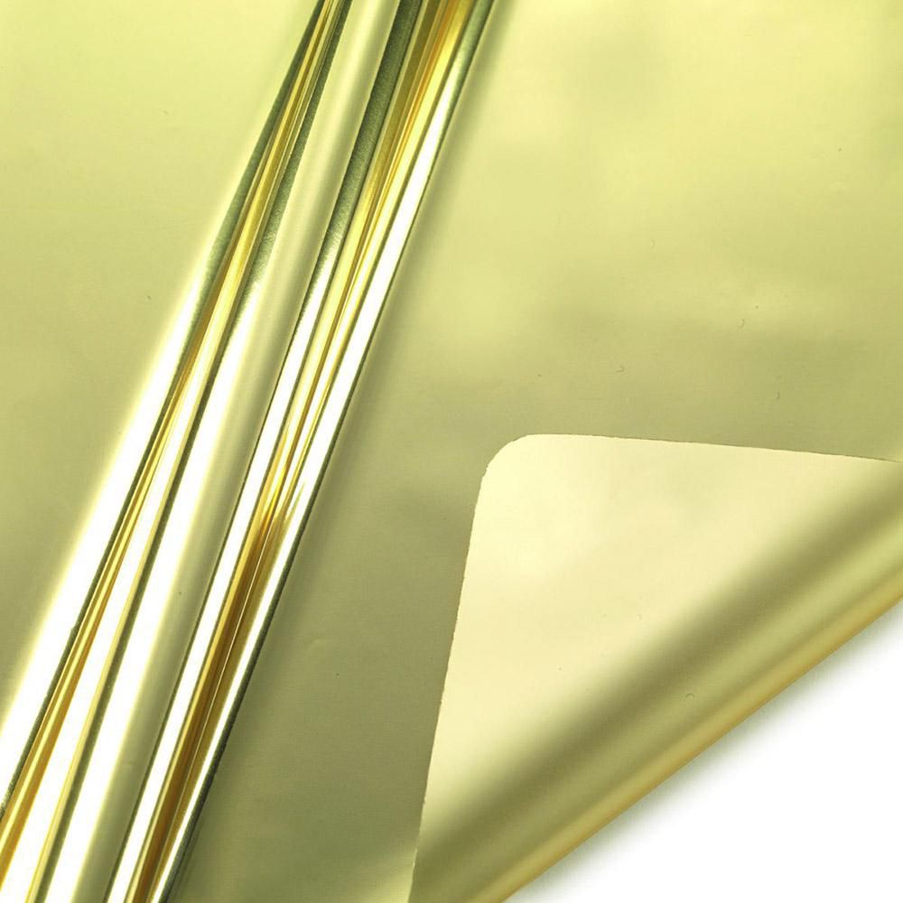 BOBINA PPL -BICOLOR METAL- CM 100X25 MT ORO LUCIDO/OPACO BOBINA PPL -BICOLOR METAL- CM 100X25 MT ORO LUCIDO/OPACO