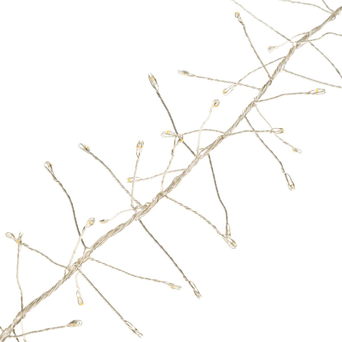 FILO 720 MICROLED CLUSTER 6MT L.BIANCA F.ARGENTO INTERNO/ESTERNO