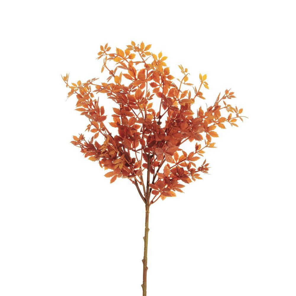 MINI AMERICAN GRAPE RAMO 24FG CM.59 ARANCIONE-MARRONE