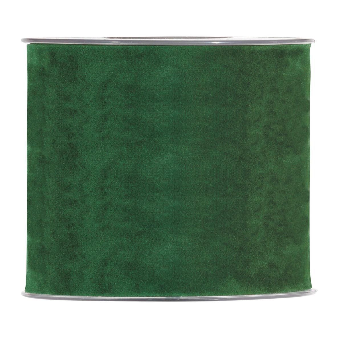 NASTRO DOPPIO VELLUTO 100MM 7MT VERDE SCURO
