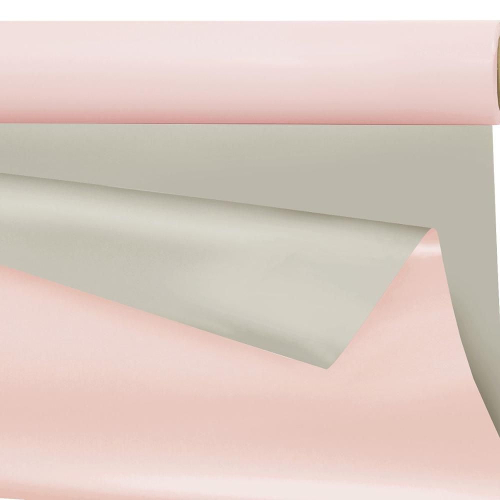 BOBINA PPL BICOLORE -DUOMAT- CM 99X25 MT ROSA/GRIGIO BOBINA PPL BICOLORE -DUOMAT- CM 99X25 MT ROSA/GRIGIO