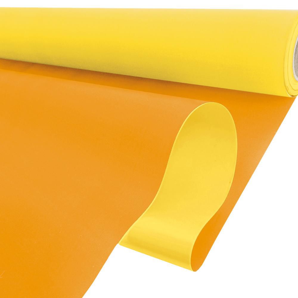 BOBINA PPL BICOLORE -DUOMAT- CM 99X25 MT GIALLO/ARANCIONE BOBINA PPL BICOLORE -DUOMAT- CM 99X25 MT GIALLO/ARANCIONE