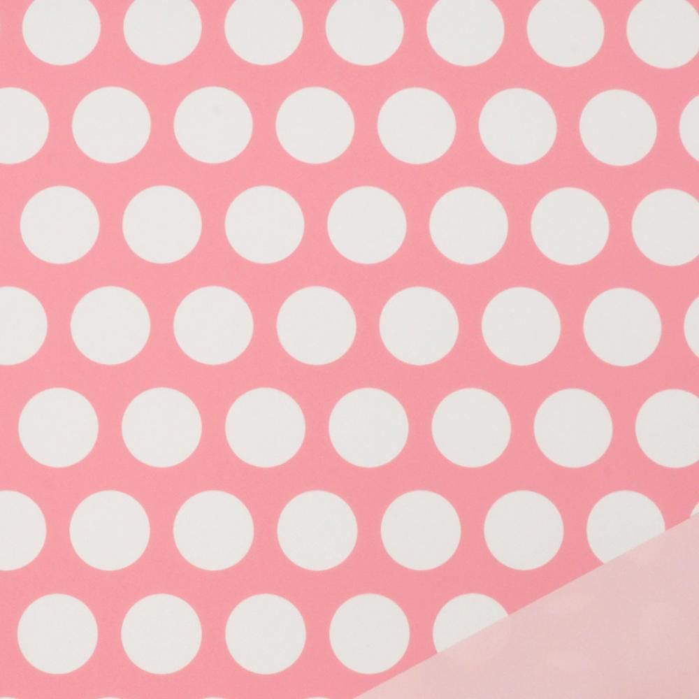 BOBINA PPL C/POIS -RITMO- CM 100X25 MT ROSA/BIANCO BOBINA PPL C/POIS -RITMO- CM 100X25 MT ROSA/BIANCO