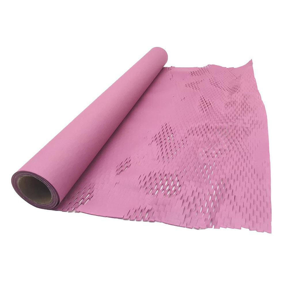 BOBINA CARTA -NIDO D’APE- CM 50X50 MT ROSA ANTICO