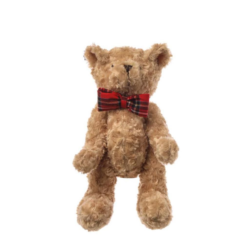 ORSACCHIOTTO PELUCHE H.38 CM NOCCIOLA