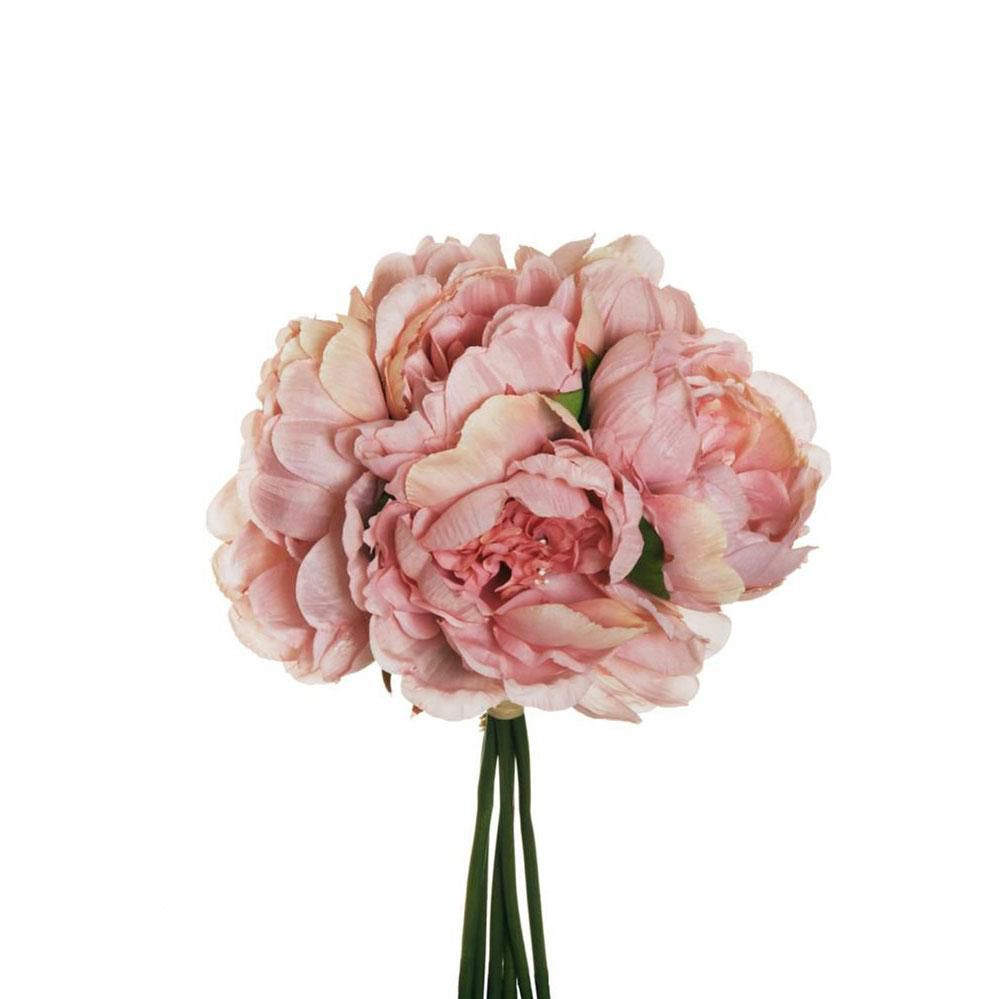 PEONIA BOUQUET 6F CM.29MALVA