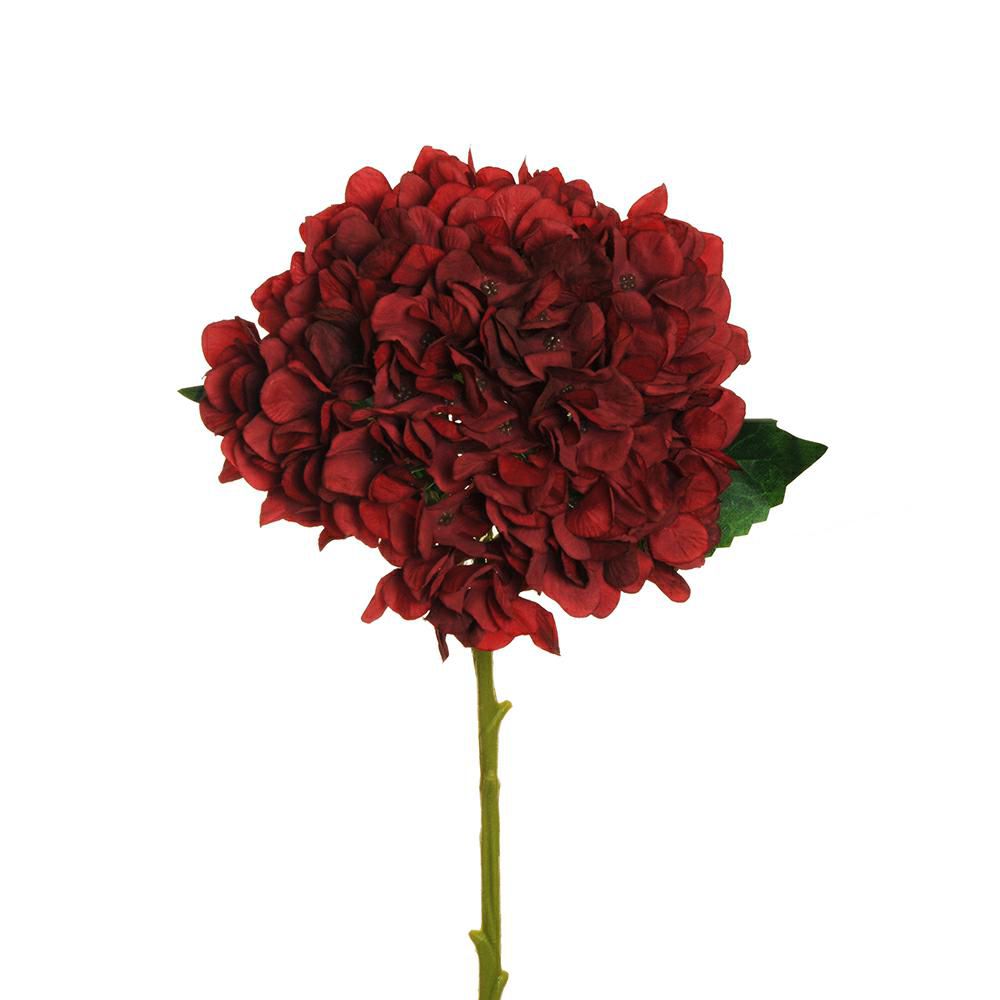 HYDRANGEA JULIET 3F D.18 CM H.50 CM ROSSO HYDRANGEA JULIET 3F D.18 CM H.50 CM ROSSO