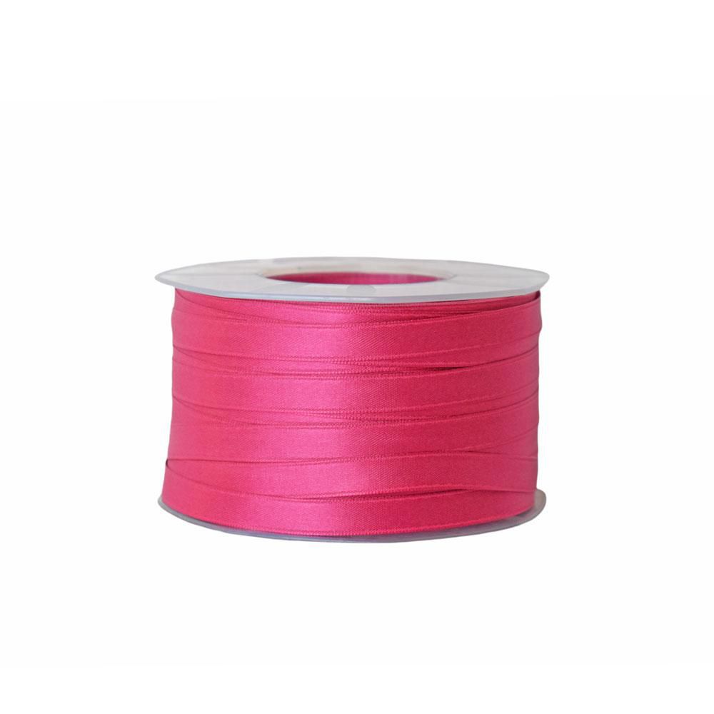 NASTRO DOPPIO RASO 10MM100MT H.Q. FUXIA