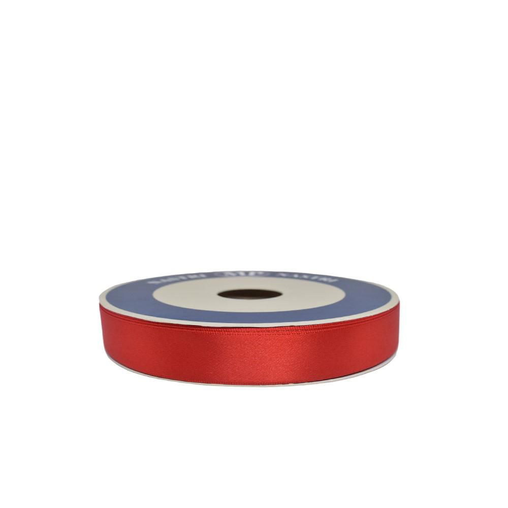 NASTRO DOPPIO RASO 25MM50MT ROSSO