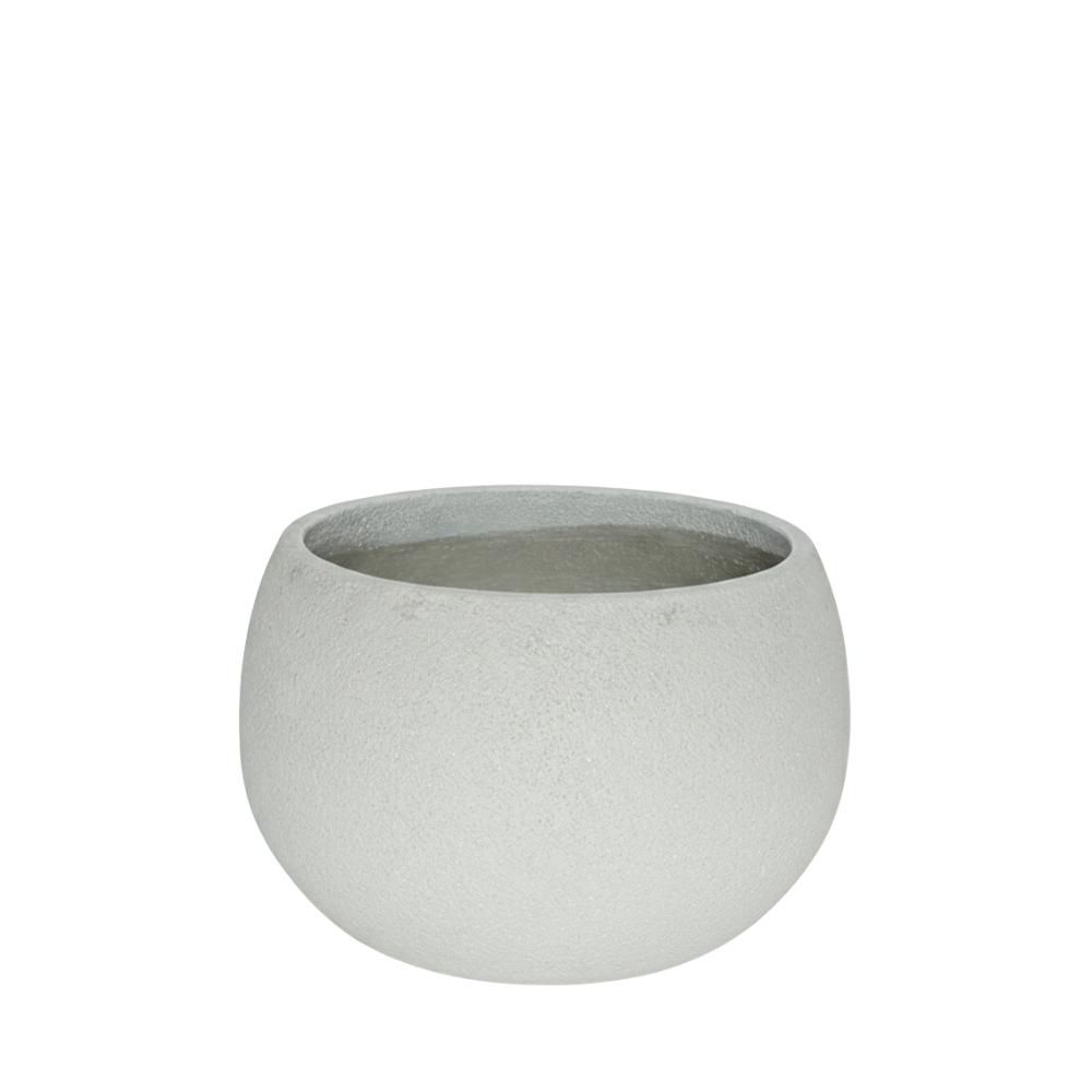 VASO TONDO CEMENTO D.55CM H.40 CM (XL) GRIGIO