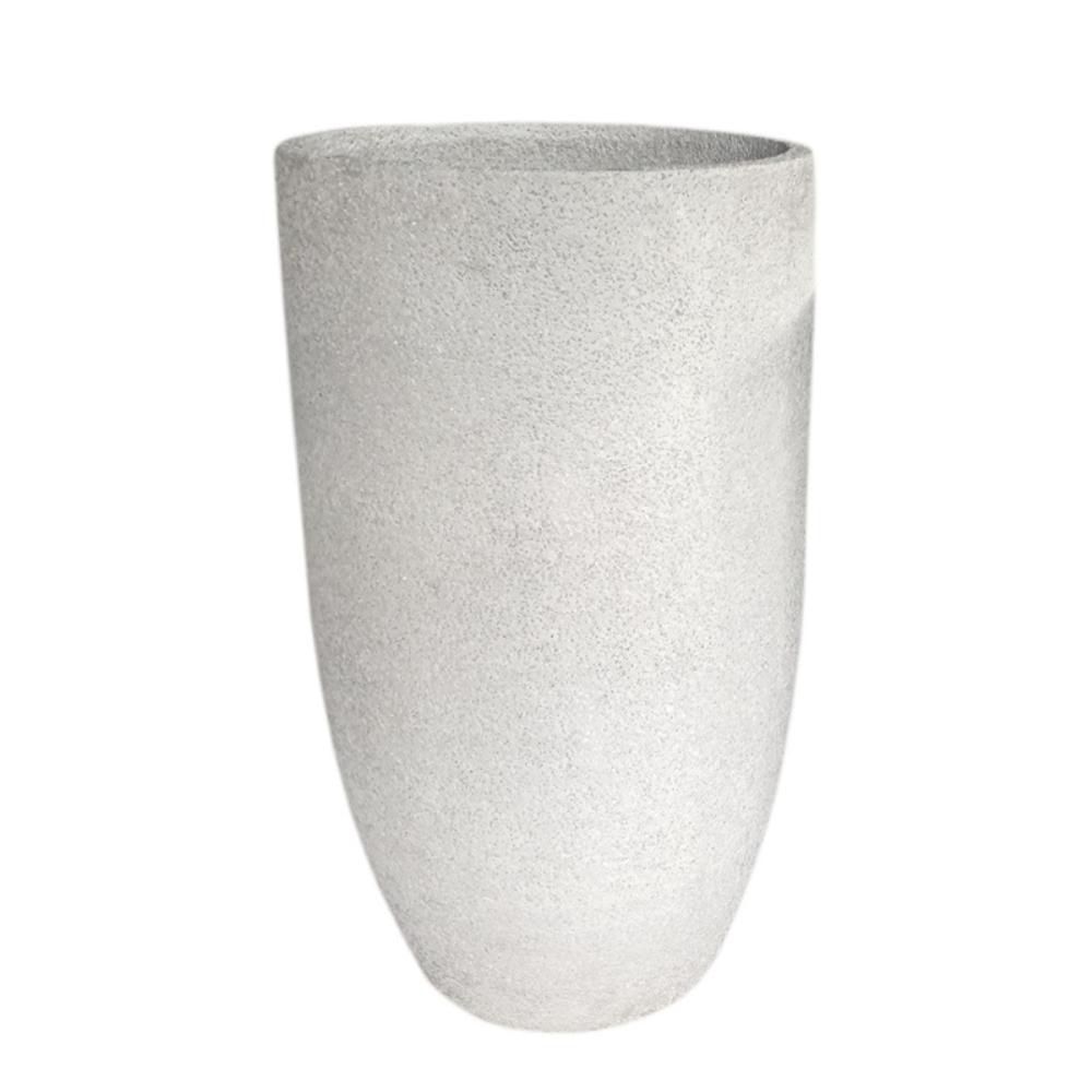 VASO CONICO CEMENTO D.45 CM H.79 CM (L) GRIGIO