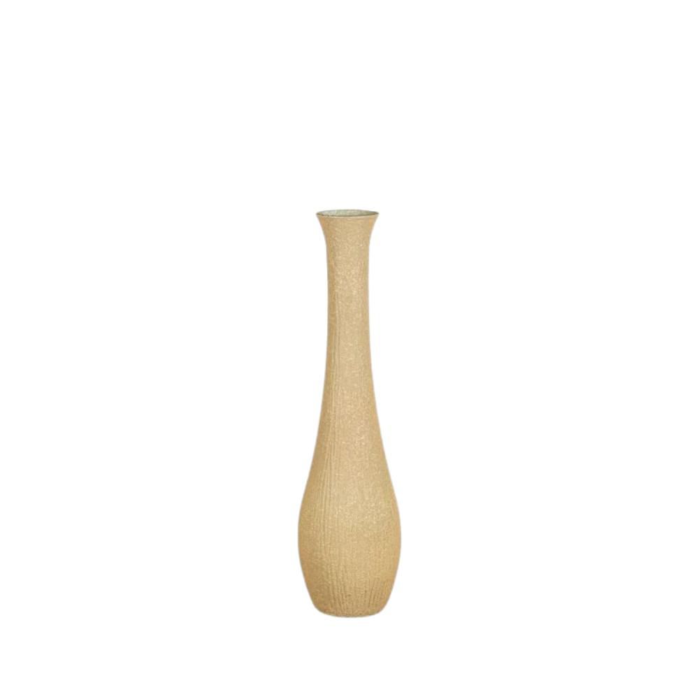 BOTTIGLIA VETRO RICICLATO D.25 CM H.99 CM -DIX- BEIGE
