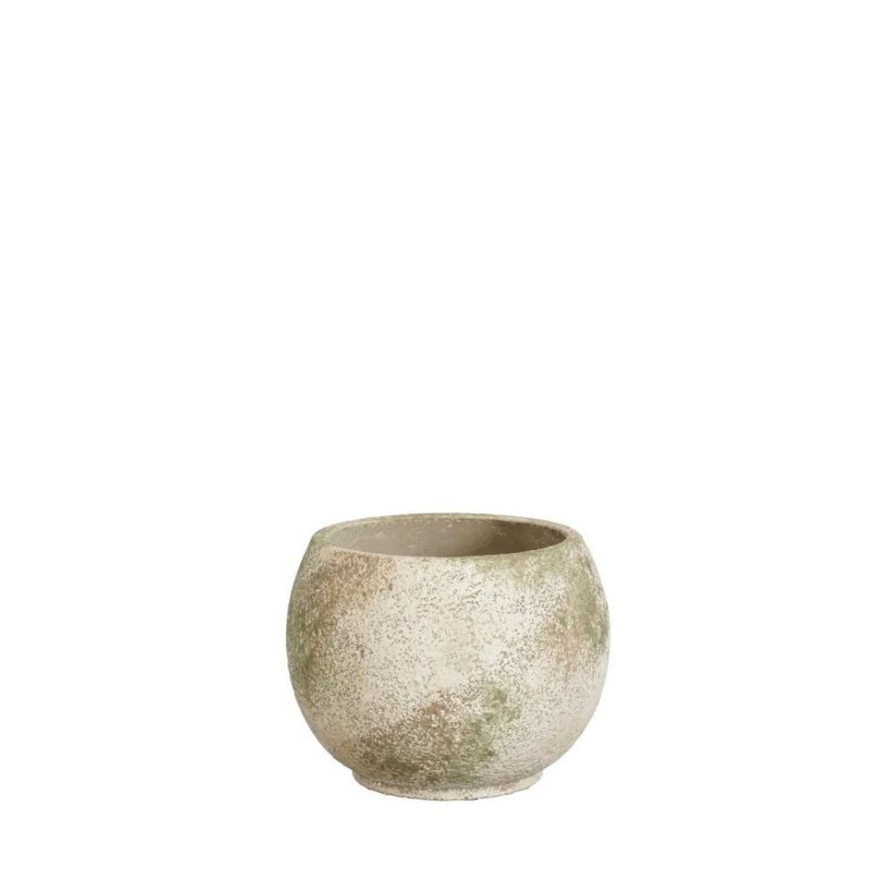 VASO CERAMICA TONDO D.17 CM H.13 CM -TOMMY- VERDE