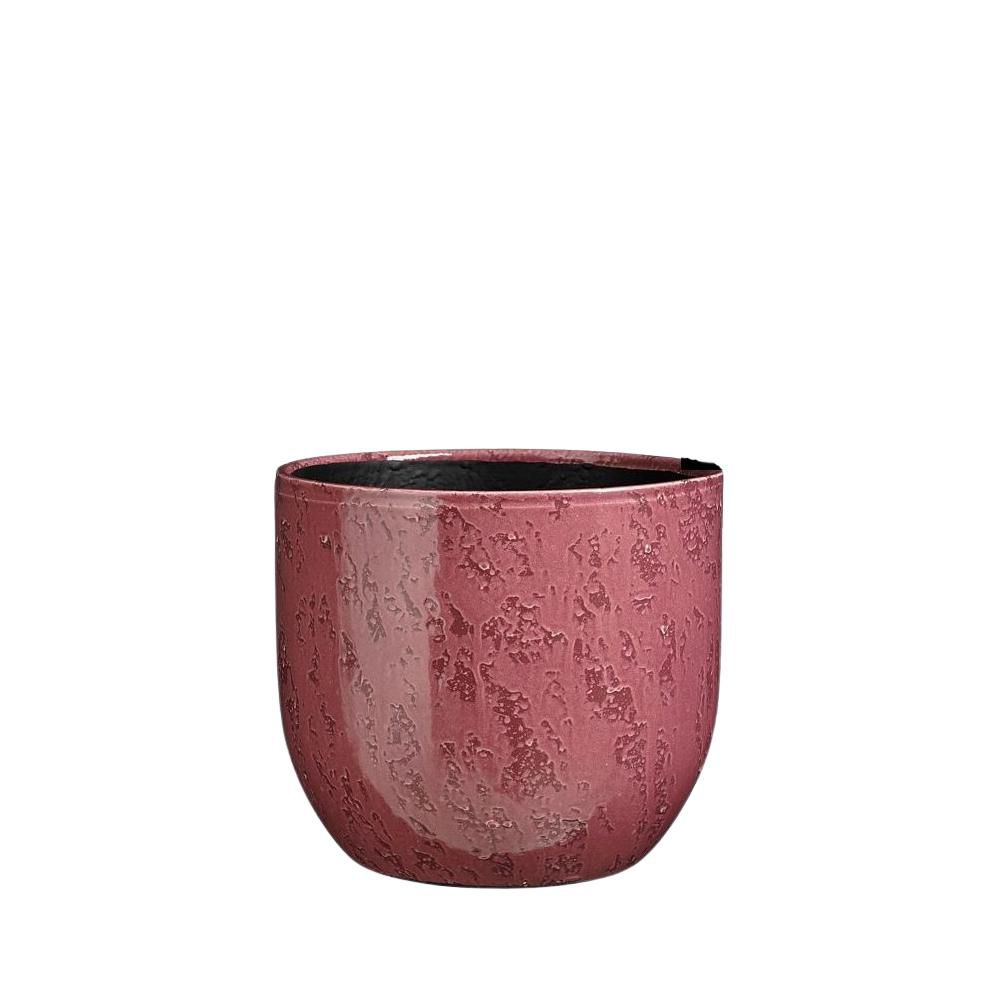 VASO CERAMICA TONDO D.33 CM H.28 CM -SANDRO- PURPLE