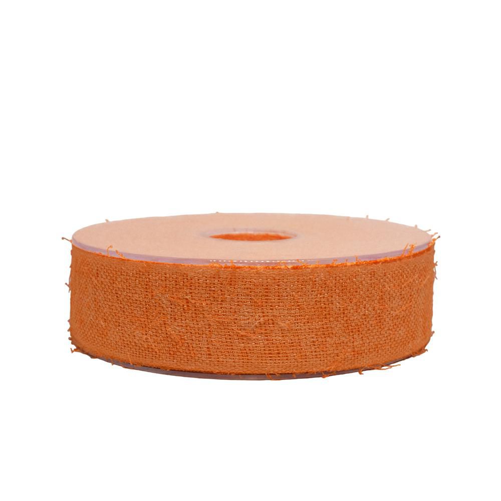 NASTRO TESSUTO POLYESTERE 25MM 20MT ARANCIO