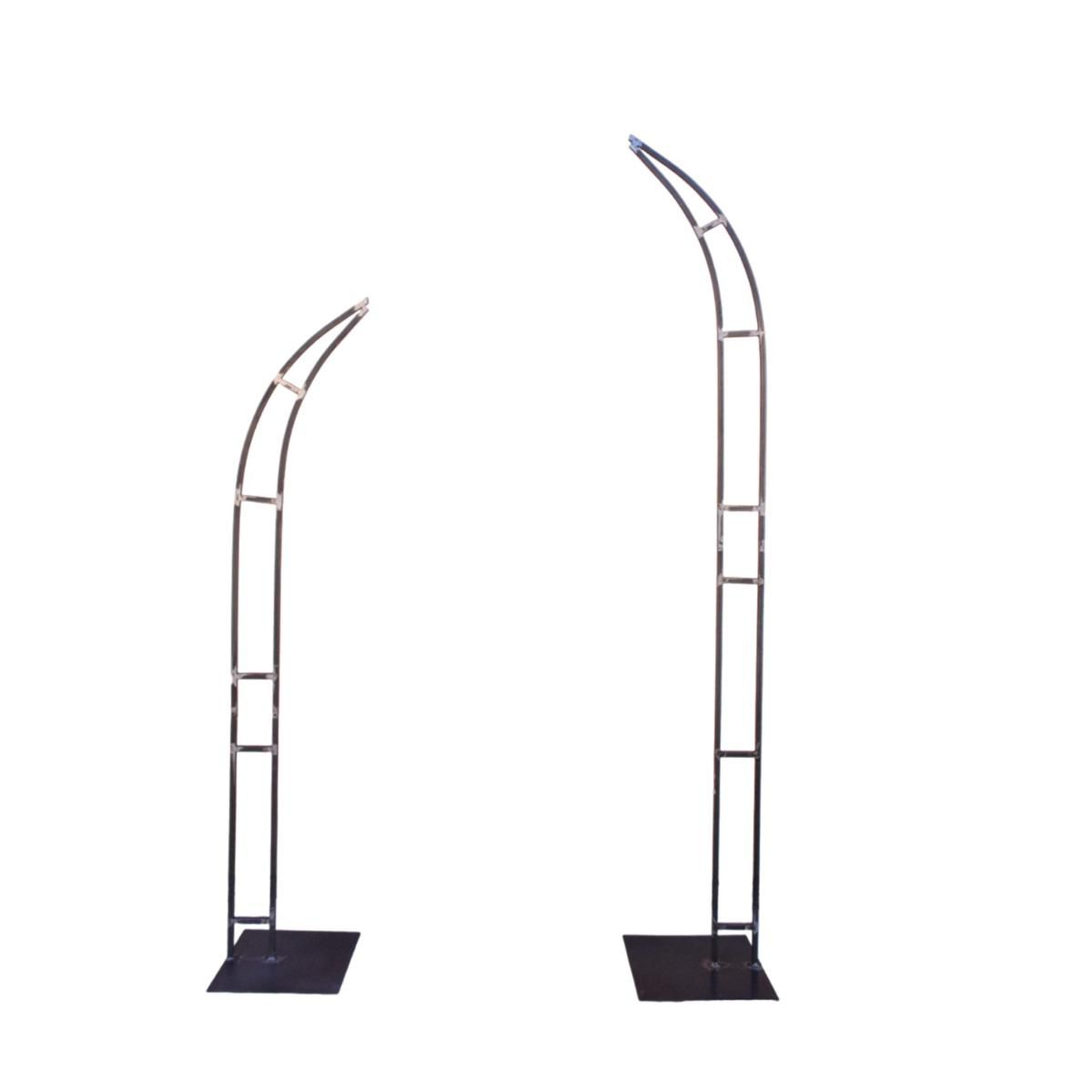ARCO WEDDING FERRO DOPPIA PUNTA NON UNITO H.185-235CM INDUSTRIAL