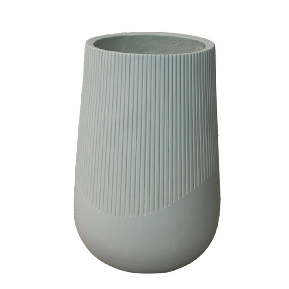 VASO FIBER CLAY D.28 CMH.43 CM VERDE