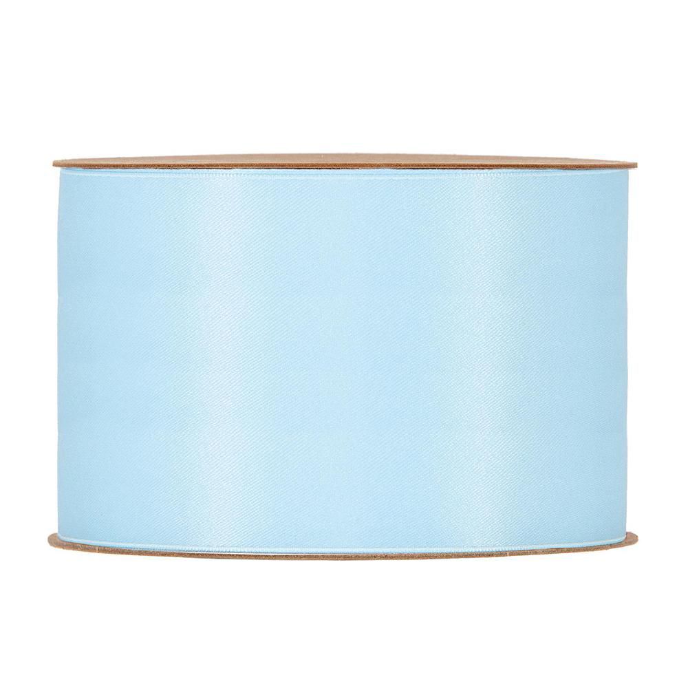 NASTRO TESSUTO RICICLATO 40MM 20MT BLU CHIARO