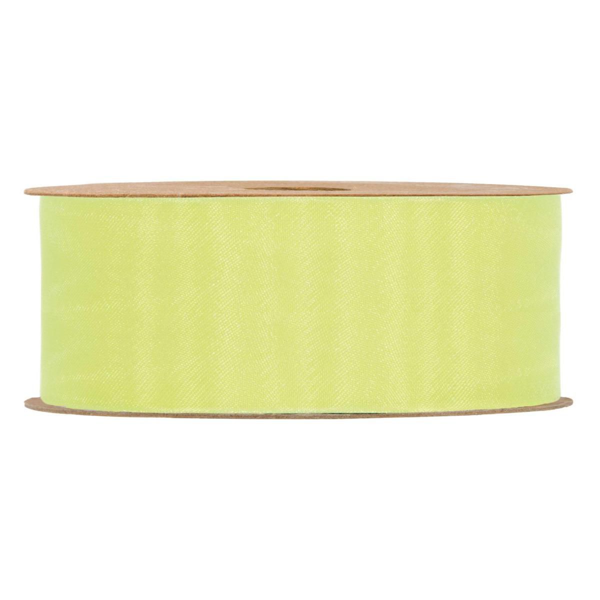 NASTRO ORGANZA MATT 40MM 20MT VERDE MELA