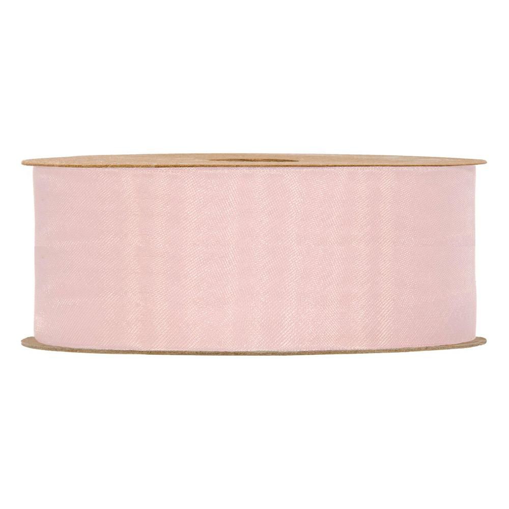 NASTRO ORGANZA MATT 40MM 20MT ROSA CHIARO
