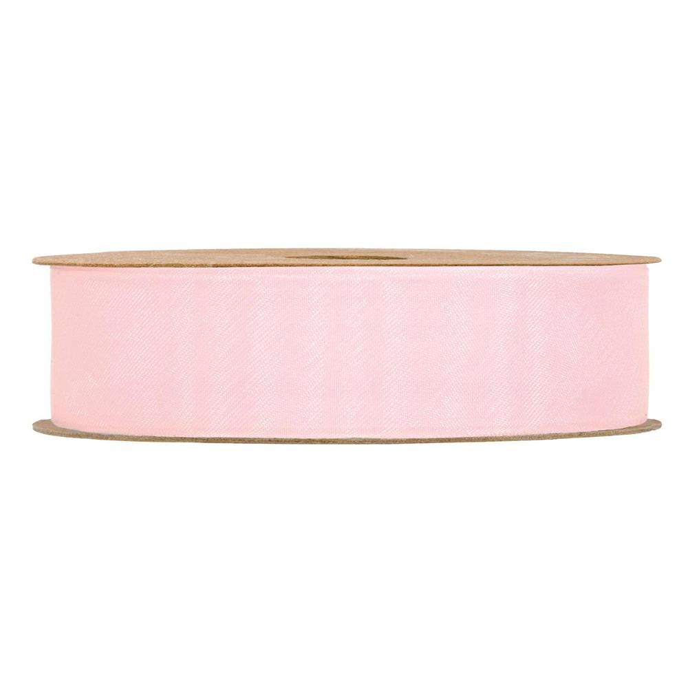 NASTRO ORGANZA MATT 25MM 20MT ROSA
