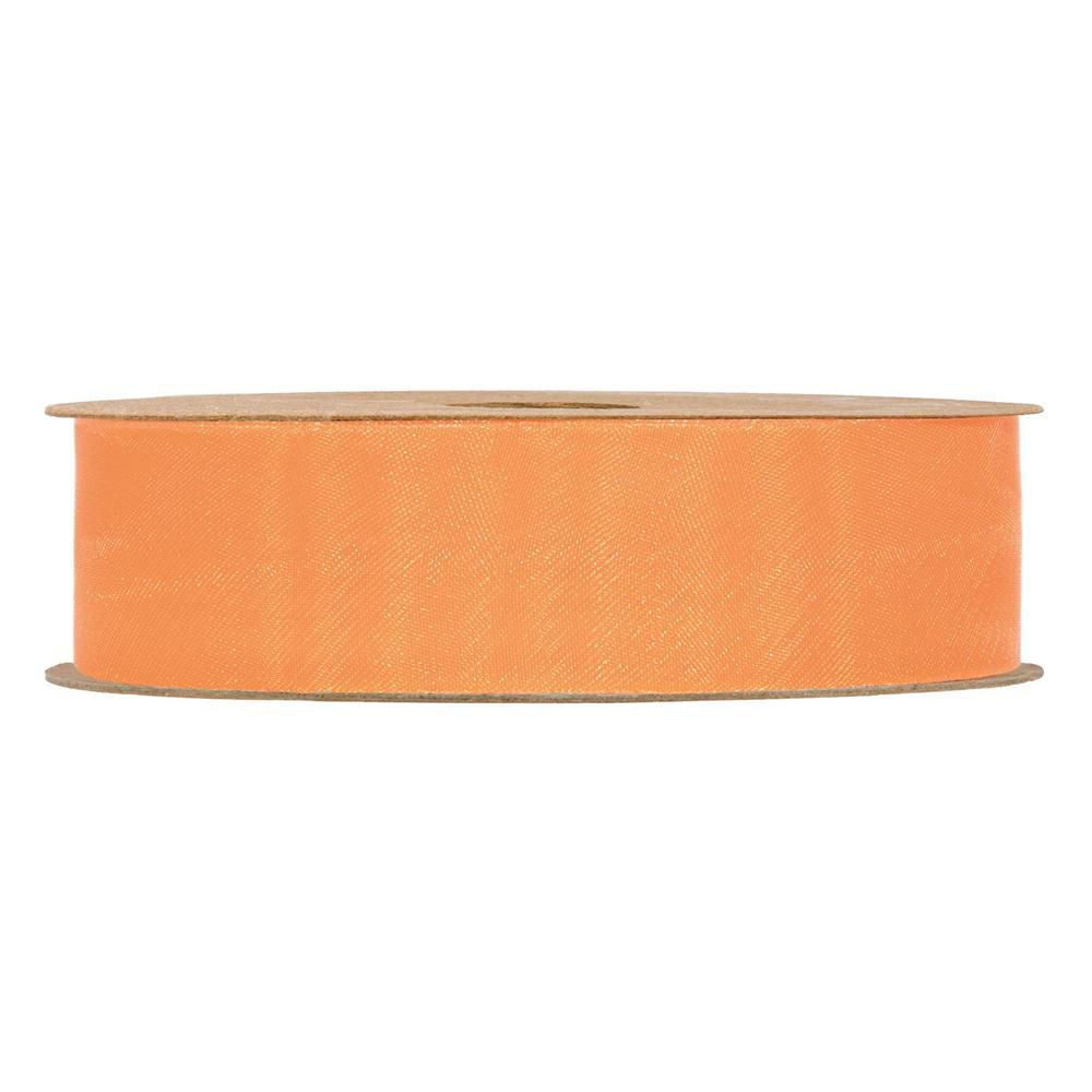 NASTRO ORGANZA MATT 25MM 20MT ARANCIONE