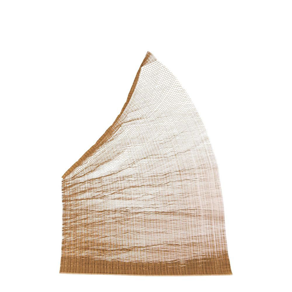 SET 5 SPEZZONI CARTA TRAFORATA CM 45X47,5 CM-HONEYCOMB- NATURALE