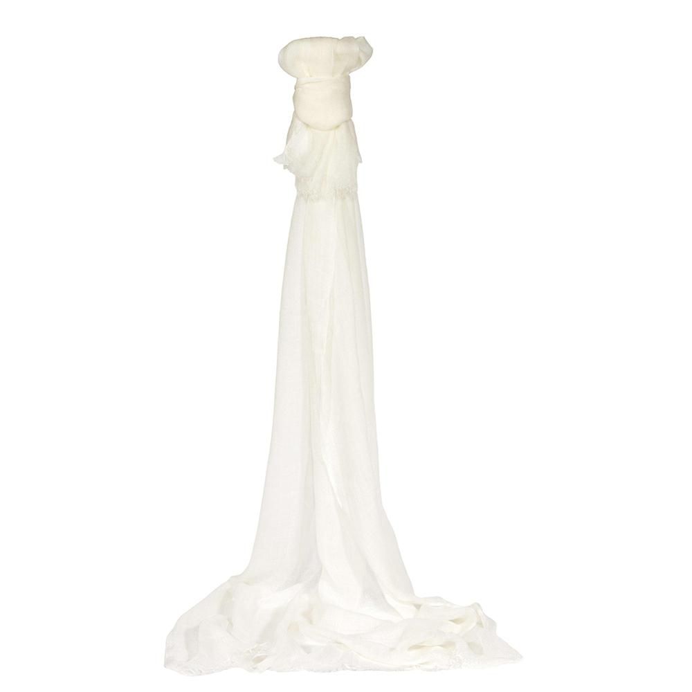 RUNNER PASHMINA EFFETTOLINO 120CM 95CM CREMA RUNNER PASHMINA EFFETTOLINO 120CM 95CM CREMA