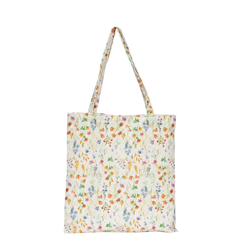 SHOPPER C/FIORI 38 CM H.42 CM -COUNTRY FLOWERS- MULTICOLOR SHOPPER C/FIORI 38 CM H.42 CM -COUNTRY FLOWERS- MULTICOLOR