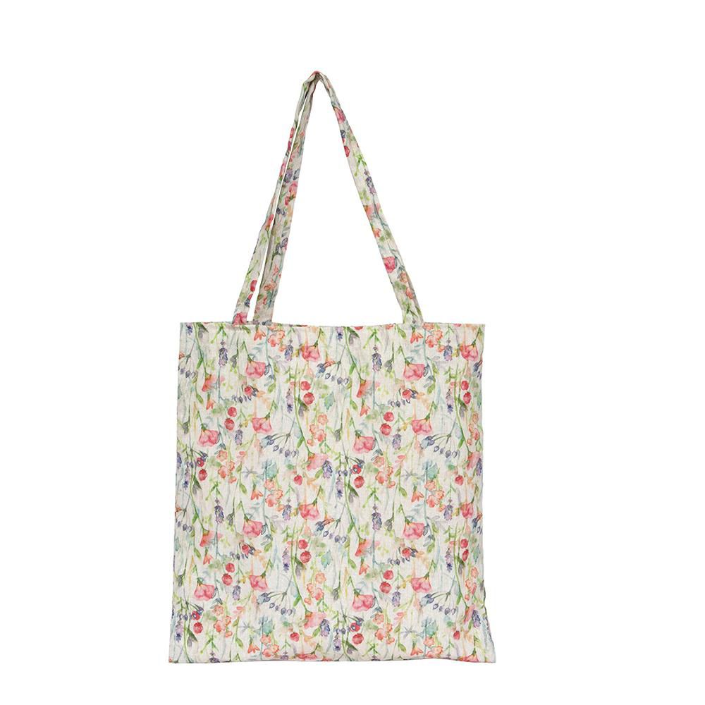 SHOPPER C/FIORI 38 CM H.42 CM -COUNTRY FLOWERS- MULTICOLOR SHOPPER C/FIORI 38 CM H.42 CM -COUNTRY FLOWERS- MULTICOLOR