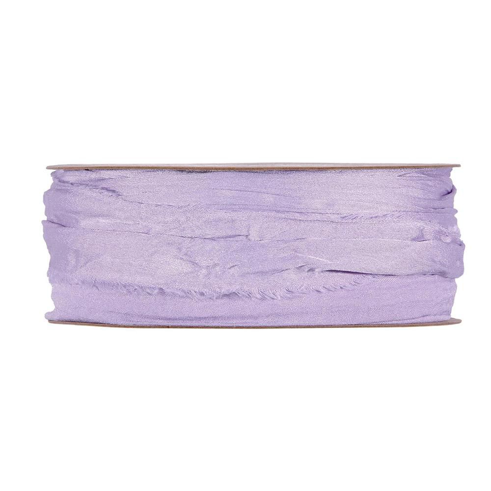 NASTRO EFFETTO INCRESPATO 20MM 10MT -SARAH- LAVANDA