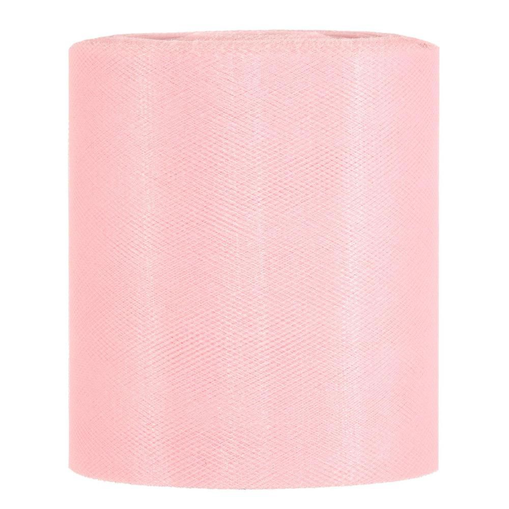TULLE H.12,5 CM 100 MT ROSA