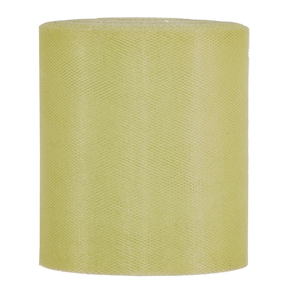 TULLE H.12,5 CM 100 MT VERDE OLIVA