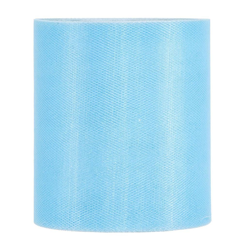 TULLE H.12,5 CM 100 MT BLU CHIARO