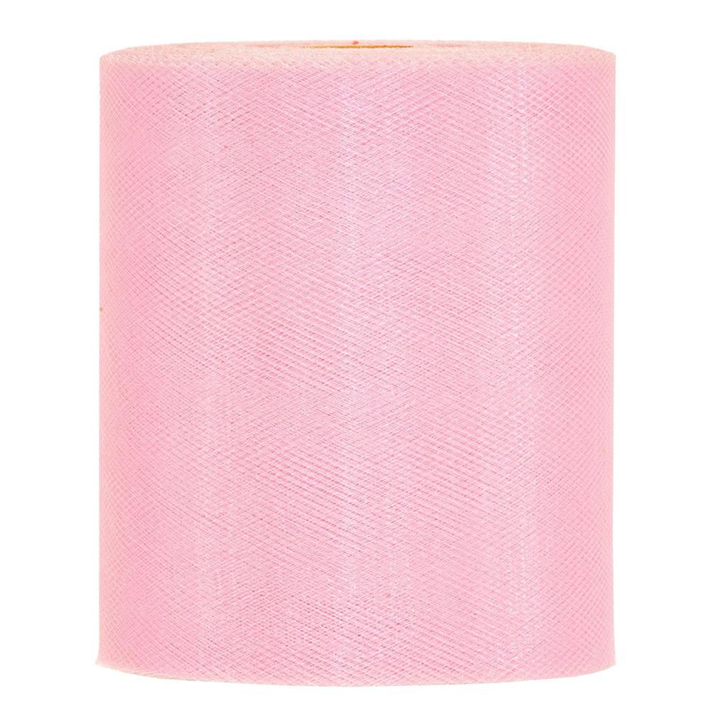 TULLE H.12,5 CM 100 MT ROSA ANTICO